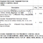 船舶备件—压力变送器（CK-Y20241105-04）询价-船用采购网-船舶物料采购-船务服务-一站式船用设备供应服务