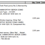 船舶备件—HAMWORTHY备件（CK-L20241107-05）询价-船用采购网-船舶物料采购-船务服务-一站式船用设备供应服务