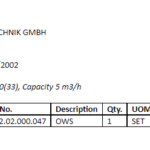 船舶备件—B+V OWS备件（CK-L20241112-01）询价-船用采购网-船舶物料采购-船务服务-一站式船用设备供应服务