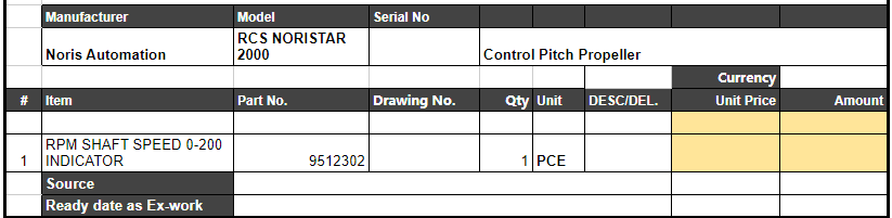 【询价】船舶备件—RPM轴转速0-200指示器（CK-20241129-24）询价-泰州昌宽社区-报价采购-船用采购网-船舶物料采购-船务服务-一站式船用设备供应服务