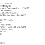 船舶备件—SHIN SHIN备件（CK-R20241106-14）询价-船用采购网-船舶物料采购-船务服务-一站式船用设备供应服务