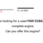船舶备件—MAN D2862LE463（CK-L20241107-12）询价-船用采购网-船舶物料采购-船务服务-一站式船用设备供应服务