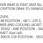 船舶备件—MAN B&W备件（CK-20241119-41）询价-船用采购网-船舶物料采购-船务服务-一站式船用设备供应服务