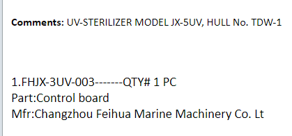 【询价】船舶备件—控制板（CK-J20241101-01）询价-泰州昌宽社区-报价采购-船用采购网-船舶物料采购-船务服务-一站式船用设备供应服务