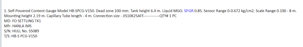 【询价】船舶备件—HANLA IMS备件（CK-20241128-28）询价-泰州昌宽社区-报价采购-船用采购网-船舶物料采购-船务服务-一站式船用设备供应服务