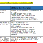 船舶备件—BITZER备件（CK-20241127-20）询价-船用采购网-船舶物料采购-船务服务-一站式船用设备供应服务
