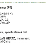 船舶备件—电压互感器（CK-Y20241104-01）询价-船用采购网-船舶物料采购-船务服务-一站式船用设备供应服务