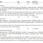 船舶备件—WARTSILA备件（CK-R20241112-04）询价-船用采购网-船舶物料采购-船务服务-一站式船用设备供应服务
