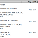 船舶备件—HOPPE备件（CK-L20241113-06）询价-船用采购网-船舶物料采购-船务服务-一站式船用设备供应服务