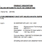 船舶备件—MTL2211/AY13571（CK-R20241113-07）询价-船用采购网-船舶物料采购-船务服务-一站式船用设备供应服务