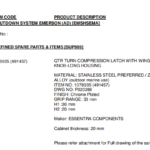 船舶备件—备件（CK-20241119-28）询价-船用采购网-船舶物料采购-船务服务-一站式船用设备供应服务