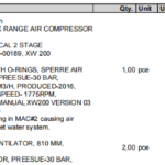 船舶备件—SPERRE备件（CK-20241120-20）询价-船用采购网-船舶物料采购-船务服务-一站式船用设备供应服务
