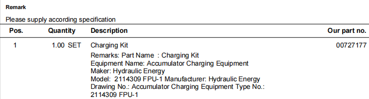 【询价】船舶备件—充电套件（CK-20241121-39）询价-泰州昌宽社区-报价采购-船用采购网-船舶物料采购-船务服务-一站式船用设备供应服务