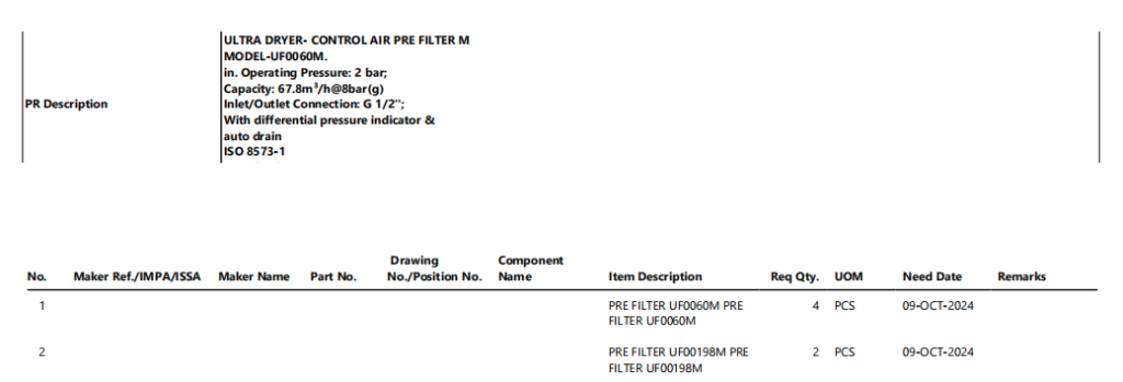 【询价】船舶备件—过滤器（CK-20241121-47）询价-泰州昌宽社区-报价采购-船用采购网-船舶物料采购-船务服务-一站式船用设备供应服务