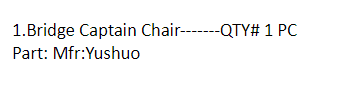【询价】船舶备件—船长椅（CK-20241202-42）询价-泰州昌宽社区-报价采购-船用采购网-船舶物料采购-船务服务-一站式船用设备供应服务