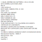 船舶备件—阀（CK-20241202-08）询价-船用采购网-船舶物料采购-船务服务-一站式船用设备供应服务