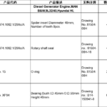 船舶备件—MAN B&W Hyundai备件（CKQ-2502329P）询价-船用采购网-船舶物料采购-船务服务-一站式船用设备供应服务
