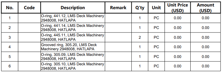 【询价】船舶备件—备件（CKQ-2502512P）询价-泰州昌宽社区-报价采购-船用采购网-船舶物料采购-船务服务-一站式船用设备供应服务