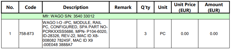 【询价】船舶备件—WAGO备件（CKQ-2503853P）询价-泰州昌宽社区-报价采购-船用采购网-船舶物料采购-船务服务-一站式船用设备供应服务