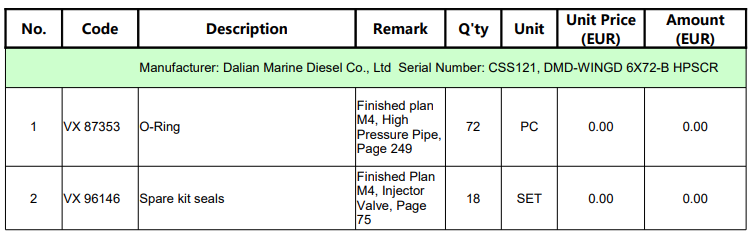 【询价】船舶备件—Dalian Marine备件（CKQ-2504322P）询价-泰州昌宽社区-报价采购-船用采购网-船舶物料采购-船务服务-一站式船用设备供应服务