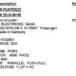 船舶备件—SLS电梯编码器（CKQ-2505131P）询价-船用采购网-船舶物料采购-船务服务-一站式船用设备供应服务