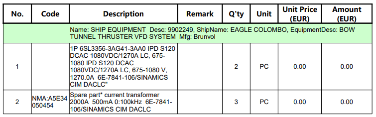 【询价】船舶备件—Brunvol备件（CKQ-2504785P）询价-泰州昌宽社区-报价采购-船用采购网-船舶物料采购-船务服务-一站式船用设备供应服务