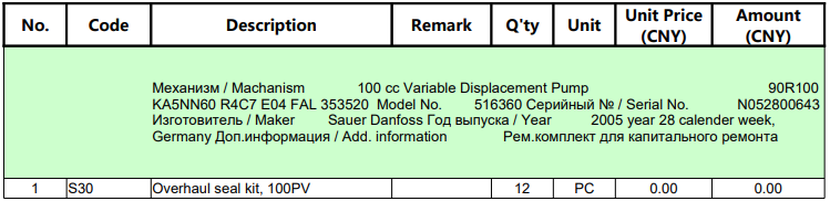 【询价】船舶备件—检修密封套件（CKQ-2504787P）询价-泰州昌宽社区-报价采购-船用采购网-船舶物料采购-船务服务-一站式船用设备供应服务