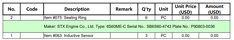 【询价】船舶备件—备件（CKQ-2506175P）询价-泰州昌宽社区-报价采购-船用采购网-船舶物料采购-船务服务-一站式船用设备供应服务