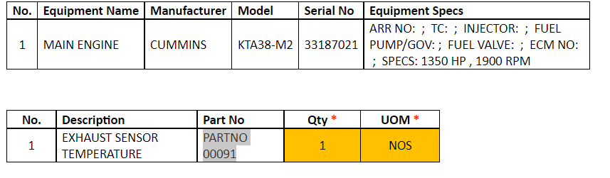 【询价】船舶备件—排气传感器温度（CKQ-2508559P）询价-泰州昌宽社区-报价采购-船用采购网-船舶物料采购-船务服务-一站式船用设备供应服务