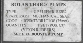 【询价】船舶备件—机械密封（CKQ-2602438P）询价-泰州昌宽社区-报价采购-船用采购网-船舶物料采购-船务服务-一站式船用设备供应服务